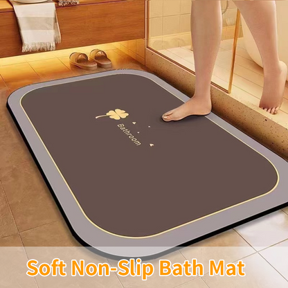 🛁 −50% ! 🚿 Tapis de Bain Doux Antidérapant – Confort Moelleux & Séchage Rapide ✨