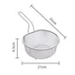 🔪 50% DE RÉDUCTION! 🍳 Passoire en Acier Inoxydable avec Manche – Inox 304, mailles fine & large – Idéale pour égoutter pâtes, légumes & fruits 🥗