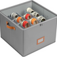 👟 50% DE RÉDUCTION! 🧺 Boîte de rangement en tissu pour chaussures – Pliable, respirante & anti-poussière – Idéale pour placard & chambre ✨