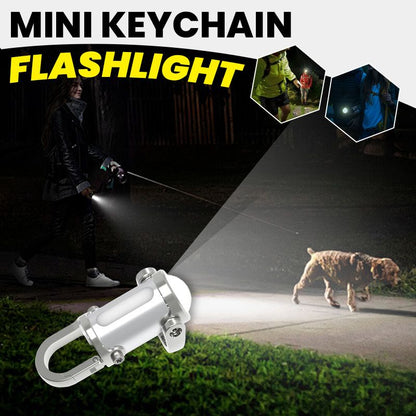 📢📢50% DE RÉDUCTION !!!✨💥1200LM Mini Lampe Torche à Porte-Clés Ultra Brillante Étanche