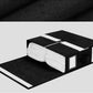 📢📢50% DE RÉDUCTION !! ⏰ Set de Draps Pliables Organiseur – Lin Imitation + Carton – Fenêtre Transparente & Fermeture Solide pour Literie Queen/King 📦