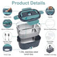 🍱 Boîte à Lunch Électrique 2-en-1 — 60W, 1,5L, Double Tension Voiture & Maison, Acier Inoxydable ⚡