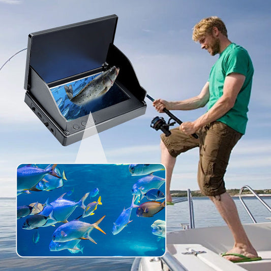 🎉 Soldes 2026 — Plus de 33 000 vendus ! 💞 Détecteur de Poissons avec Écran HD & Transducteur