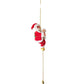 🎁 Promotion de Noël : -50 % 🎅 Père Noël électrique grimpant pour cheminée, jouet musical 🎄