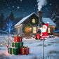 🎅 Soldes de Noël : 50% de réduction !!🎄🎅Lumière solaire pour jardin en forme de Père Noël
