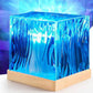 ✨ 50% DE RÉDUCTION + 2 ACHETÉS = LIVRAISON GRATUITE ! 🌊 Éclairage LED à Ondulations Aquatiques – Effet Dynamique, Télécommande & Parfait pour Décoration Murale Chambre/Salon 💡📦