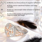📢📢65 % de réduction !!! ⏰Bague Zirconium au Nœud Celtique - L'Alliance Élégante des Deux Tons