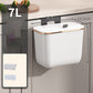 🏠 Poubelle de Cuisine Suspendue avec Couvercle – Gain de place idéal pour les petites cuisines. Bloque les odeurs alimentaires, se fixe sur les portes de placard, plans de travail ou murs. Parfaite pour sachets de thé, épluchures & déchets quotidiens 🍃