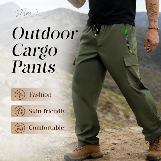 🏕️ NOUVEAUTÉ 2026 | Pantalon Cargo Outdoor Homme | Respirant & Poches Multiples ✨