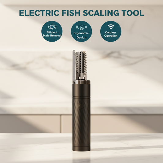 🐟⚡ PROMO FLASH : 50% DE RÉDUCTION ! Écailleur à Poisson Électrique Sans Fil Rechargeable – Lames Inox 304, Étanchéité IPX7 for Écailler en Quelques Secondes sans Effort ✨