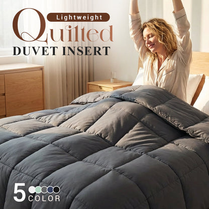 🛏️ 50% DE RÉDUCTION ! ☁️ Couette Matelassée Légère et Respirante – Toute Saison, Douce & Confortable 🌙