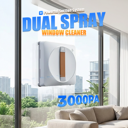 🧹 Nettoyeur de Vitres Automatique avec Double Spray 🤯 Taches ? Traînées ? Laissez ce robot intelligent s’en occuper ! ✨