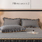 📢📢 NOUVEAUTÉ 2026 – 60 % DE RÉDUCTION ✨ Parure de lit à volants : drap, housse de couette et taie d'oreiller 💓🛏️ Élégance et confort garantis !