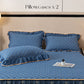 📢📢 NOUVEAUTÉ 2026 – 60 % DE RÉDUCTION ✨ Parure de lit à volants : drap, housse de couette et taie d'oreiller 💓🛏️ Élégance et confort garantis !