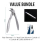 💘50% DE RÉDUCTION ✂️Coupe-ongles en acier inoxydable résistant aux éclaboussures – large ouverture et rangement sécurisé !