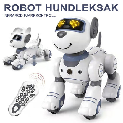 🎁50% DE RÉDUCTION OFFRE LIMITÉE !✨Chien Robot Télécommandé, Interaction Vocale & Tactile, Cadeau Idéal pour Enfants 🐶