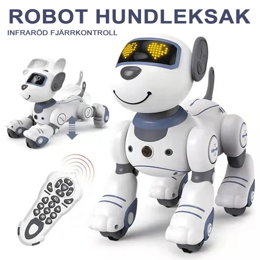 🎁50% DE RÉDUCTION OFFRE LIMITÉE !✨Chien Robot Télécommandé, Interaction Vocale & Tactile, Cadeau Idéal pour Enfants 🐶