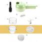 🥒 PROMO FLASH : 50 % DE RÉDUCTION ! Hachoir et coupe-légumes électrique 4-en-1 sans fil rechargeable par USB, tranchage direct dans la poêle et bol mixeur de 250 ml pour une préparation culinaire express et sans effort ✨
