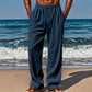 🔥 Stock limité −50% ! 🎉 Pantalon en Lin Respirant pour Homme – Léger, Coupe Décontractée ✨🌬️