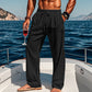 🔥 Stock limité −50% ! 🎉 Pantalon en Lin Respirant pour Homme – Léger, Coupe Décontractée ✨🌬️