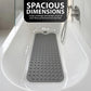 🛁 50% DE RÉDUCTION 💎 Tapis de baignoire antidérapant 100×40 cm – Ventouses ultra-fixantes & drainage rapide – 7 couleurs disponibles – sécurité et confort sous la douche 🌈