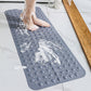 🛁 50% DE RÉDUCTION 💎 Tapis de baignoire antidérapant 100×40 cm – Ventouses ultra-fixantes & drainage rapide – 7 couleurs disponibles – sécurité et confort sous la douche 🌈