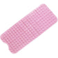 🛁 50% DE RÉDUCTION 💎 Tapis de baignoire antidérapant 100×40 cm – Ventouses ultra-fixantes & drainage rapide – 7 couleurs disponibles – sécurité et confort sous la douche 🌈