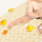 🛁 50% DE RÉDUCTION 💎 Tapis de baignoire antidérapant 100×40 cm – Ventouses ultra-fixantes & drainage rapide – 7 couleurs disponibles – sécurité et confort sous la douche 🌈