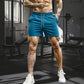 📢📢50 % DE RÉDUCTION !!!⏰Short de sport à séchage rapide pour homme avec poches à fermeture éclair