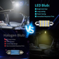 💡 50 % de réduction – Kit LED complet pour éclairage intérieur de véhicule – 14 LED SMD haut de gamme, branchement simplifié, 6000K – pour habitacle, plaque d'immatriculation et plus encore 🔧