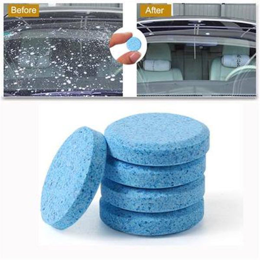 🚗 50% DE RÉDUCTION! 🧼 Tablette nettoyante vitres – Anti-buée & sans traces ✨
