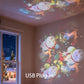 💐50% DE RÉDUCTION ! Projecteur LED Océan – Ambiance Aquatique pour Chambre & Salon 🌌🐟【Offre Limitée】