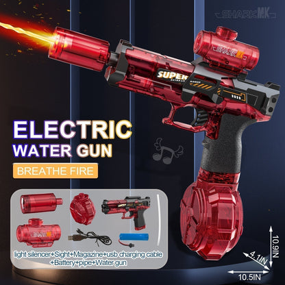 💎 -50% SUR LE PISTOLET À EAU ! 💎 Portée 10M, Réservoir 434cc & Double Batterie pour des Batailles d'Eau Épiques