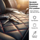 🪑 50% DE RÉDUCTION ! 🚗 Coussin de Siège Auto Cuir PU – PU & Silicone – Imperméable & Antidérapant for Voiture
