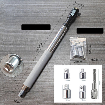 🔧 PROMO FLASH : 50% DE RÉDUCTION ! Clé à Cliquet Rallonge 2-en-1 – 72 Dents & Réversible for Un Couple Supérieur en Espace Restreint ⚙️🚗