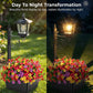 🌞 PROMO LIMITÉE 50% DE RÉDUCTION ! 🪴 Lampe Solaire de Jardin à Base Jardinière – Éclairage Autonome & Déco Élégante 🌙