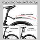 🚴 PROMO FLASH : 50% DE RÉDUCTION ! Garde-Boue Rétractables pour Vélo – Longueur & Angle Réglables for Une Protection Anti-Éclaboussures Intelligente 🛡️✨