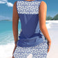 👙 50% DE RÉDUCTION ! 🌺 Ensemble Tankini Deux Pièces Imprimé – Haut Fluide & Shorty Assorti – Tissu Extensible Séchage Rapide – Parfait pour la Plage, la Piscine ou les Vacances ☀️🌊✨