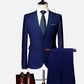 ✨👔50% DE RÉDUCTION + LIVRAISON GRATUITE🔥Ensemble Costume 2 Pièces Coupe Moderne pour Homme