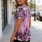 🌸 OFFRE LIMITÉE : -50 % ! ✨ Haut à manches courtes floral pour femme – Coupe ample douce, respirante et polyvalente 👕