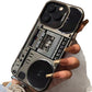 📼✨ PROMO FLASH 50% ! Coque Téléphone Style Boombox Rétro – Design Cassette Vintage Années 80, Matériau TPU Durable, Protection 3D, Boutons Accès Complet 📱