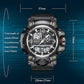 ⌚💧🔥 PROMO -50% ! Montre Sport Homme – Étanche 50m, Lumineuse, Multifonction & Antichoc (ABS/TPU)
