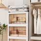 🦦 50% DE RÉDUCTION! 🧺 Bac de Rangement Pliable avec Couvercle – 3 étages, portes magnétiques & roulettes – Idéal pour vêtements, jouets & couvertures 🏠