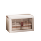 🦦 50% DE RÉDUCTION! 🧺 Bac de Rangement Pliable avec Couvercle – 3 étages, portes magnétiques & roulettes – Idéal pour vêtements, jouets & couvertures 🏠