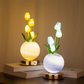 🌷💡 Veilleuse Bouquet de Tulipes – -50% ! Lueur douce, fleurs réalistes, USB – Parfaite pour chambre & nursery 🔥✨