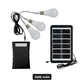 🔥DERNIER JOUR – 50 % DE RÉDUCTION⚡ Système d'éclairage solaire multifonction💡 3 niveaux de luminosité · 3 lampes LED (câble de 2,8 mètres), 🌧️ Fonctionne même par temps nuageux