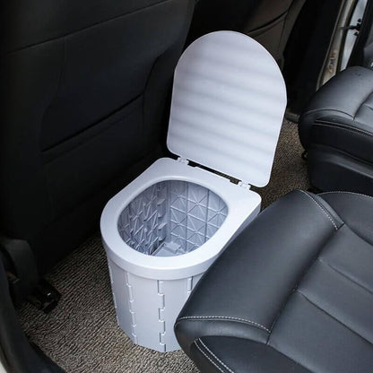 🚽 Offre limitée : -50 % ! 💥 Toilettes pliantes portables pour le camping, en ABS durable, capacité de 136 kg et conception anti-odeurs ✨