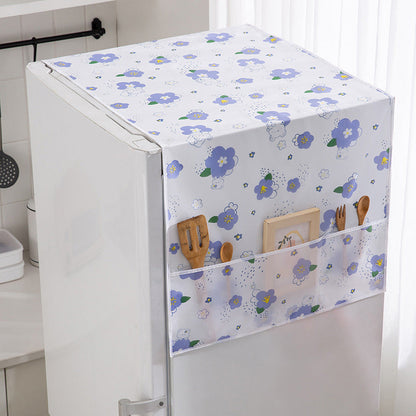 Offre Limitée 🏠🎁 Housse Frigo avec Poches de Rangement