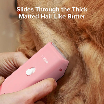 ✂️📢 50% DE RÉDUCTION !🐶 Tondeuse sans fil et silencieuse pour animaux – Pour chiens, chats et petits animaux de compagnie, douce et à faibles vibrations ✨