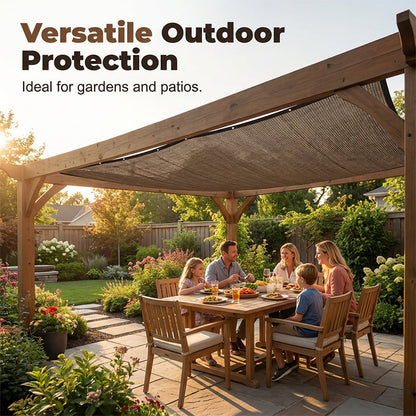 ❄️ Fraîcheur estivale : 50 % de réduction ! ☀️ Voile d'ombrage anti-UV pour jardin et terrasse – Filet d'ombrage respirant avec bords renforcés